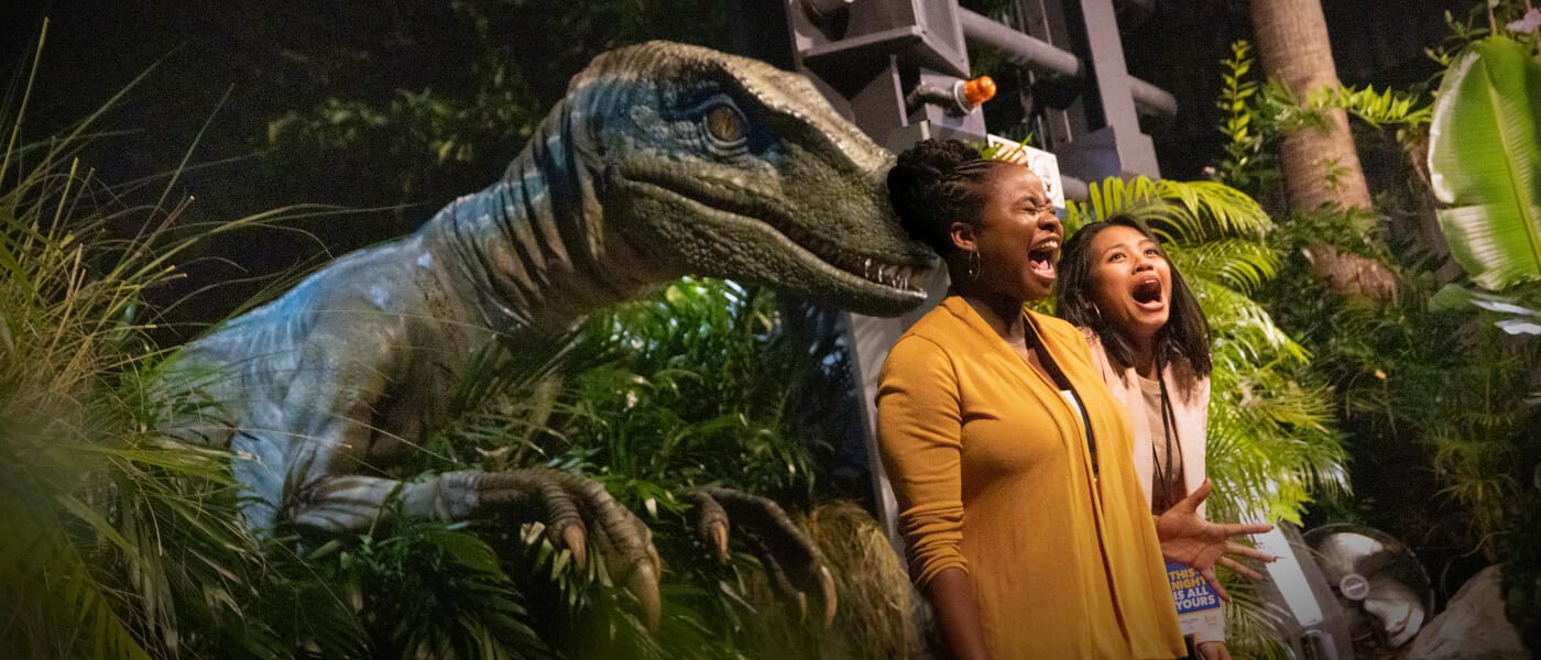 Group of people at the Raptor Encounter