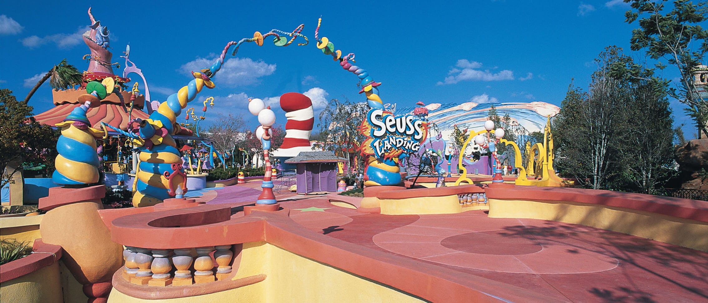 Entrance to Seuss Landing