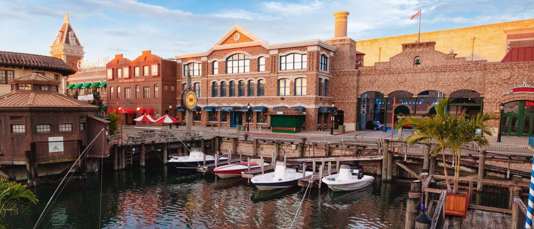 Waterfront view of the buildings of San Francisco area at Universal Studios Florida