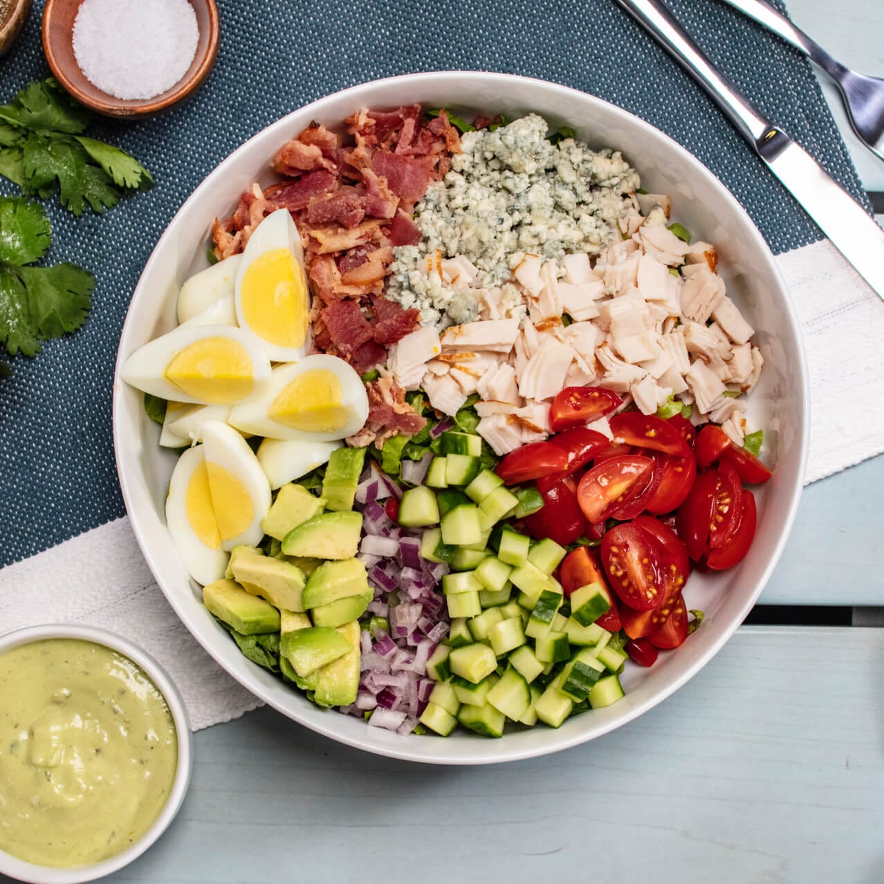 Southern California Cobb Salad bowl at Universal Endless Summer Resort Dockside Inn and Suites