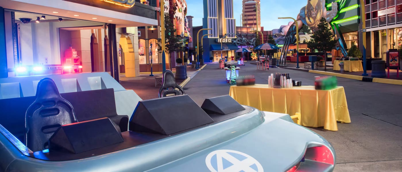 Marvel Superhero Island catering