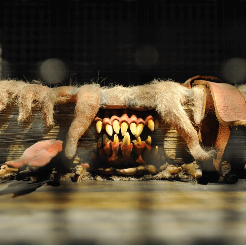 Image of The Monster Book of Monsters at Dervish and Banges collectible toys and gifts shop at Universal Orlando.