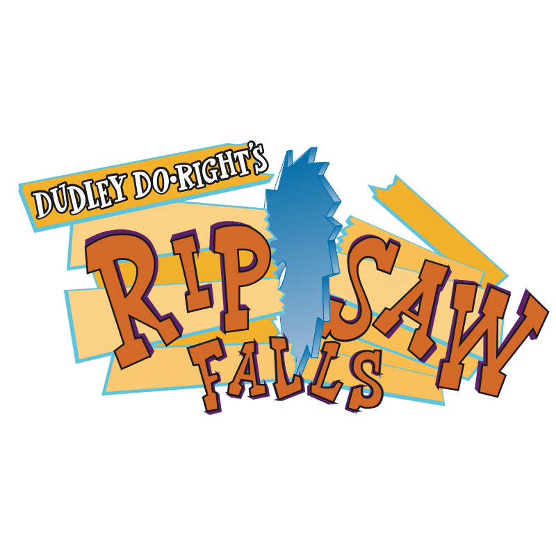 Logo of Dudley Do-Right's Ripsaw Falls