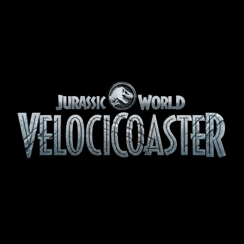 Logo of the Jurassic World VelociCoaster