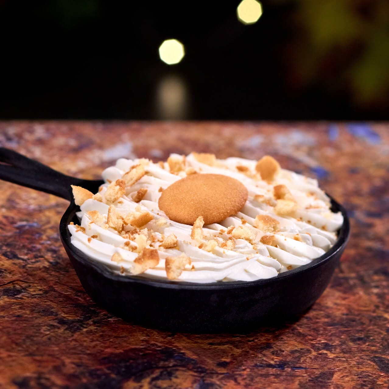 The Banana Pudding at The Oak & Star Tavern in Celestial Park.