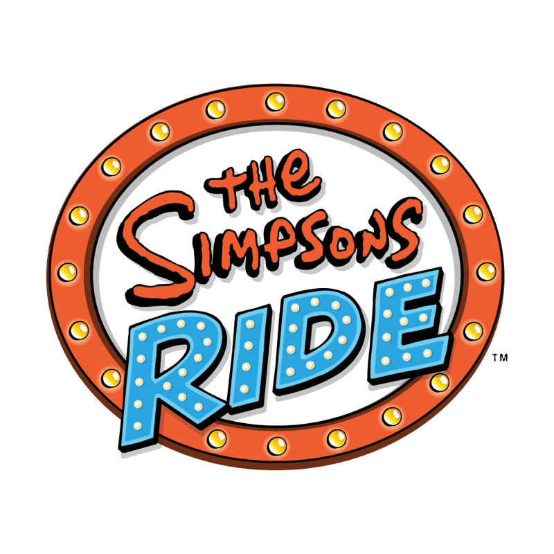 Logo of The Simpsons Ride™