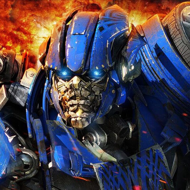 A computer animated image of Evac the Autobot.