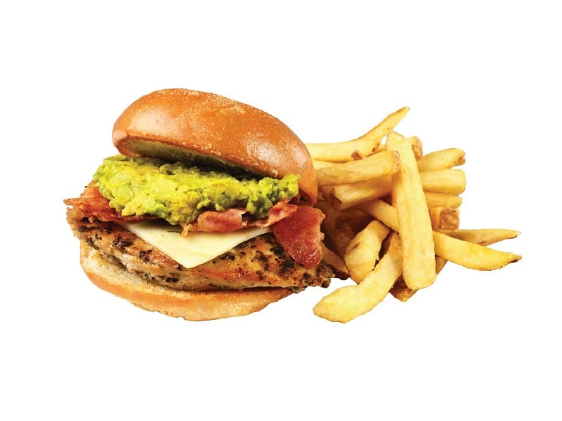 Grilled Chicken Bacon & Avocado Platter