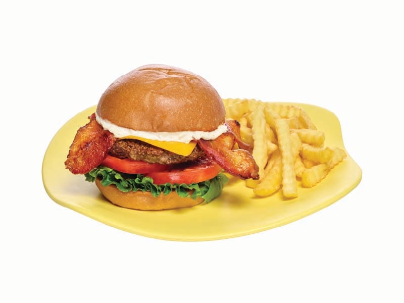 The Roast Beast Bacon Cheeseburger