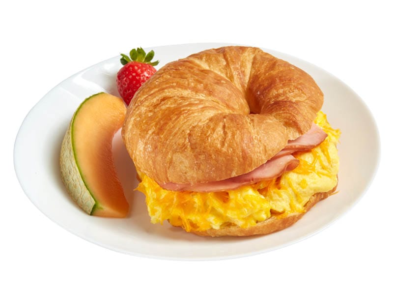 Ham, Egg & Cheese Croissant