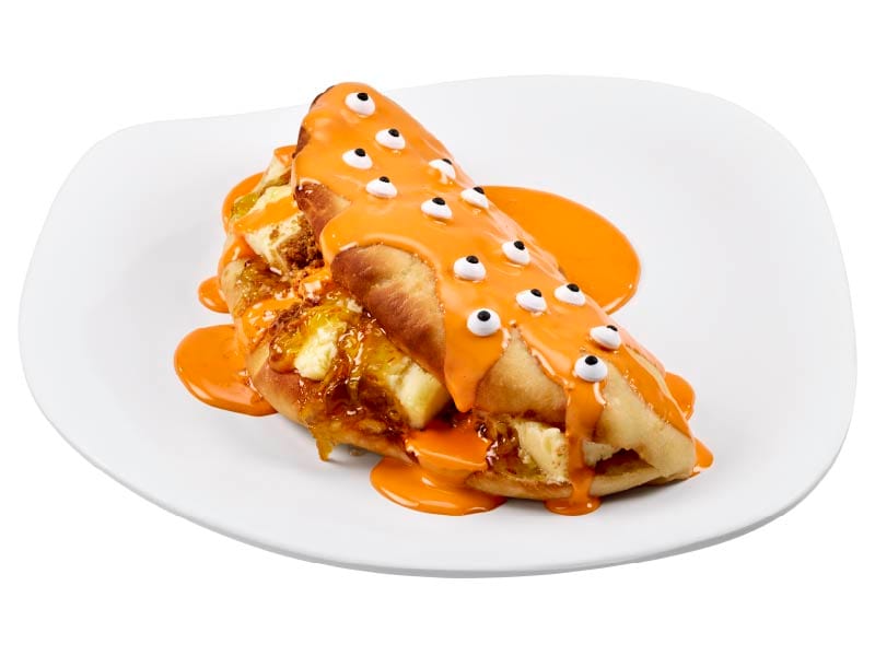Irene's Creamsicle Cheesecake Calzone
