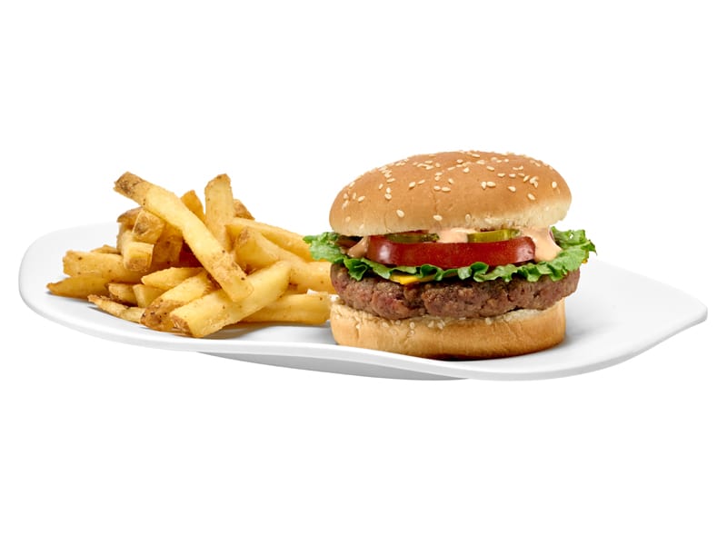 Impossible Burger Platter