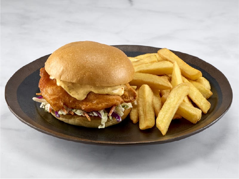 Cosmic Crunch Grouper Sandwich