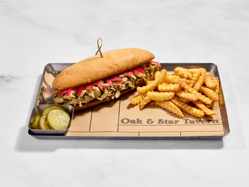 BBQ Jackfruit Sandwich