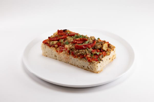 Mediterranean Vegetable Flatbread