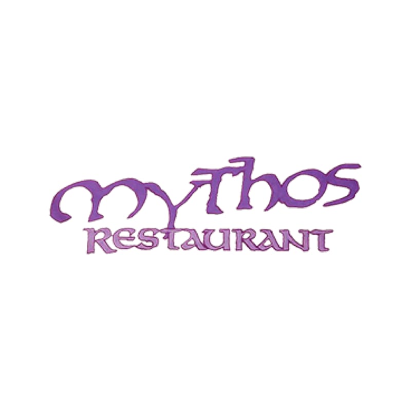 Image of the Mythos Restaurant logo