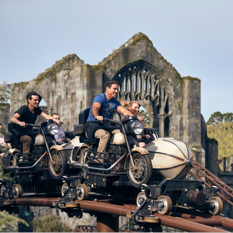 Take a ride through the Forbidden Forest on a freewheeling adventure filled with surprising twists and magical creatures. 
