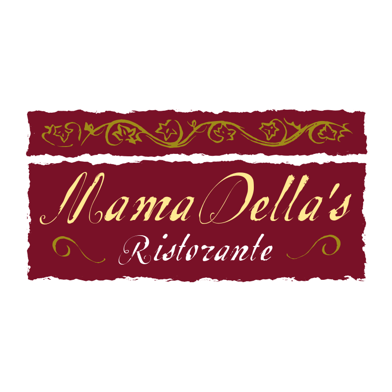 Logo of Mama Della's Italian Ristorante at Loews Portofino Bay Hotel.