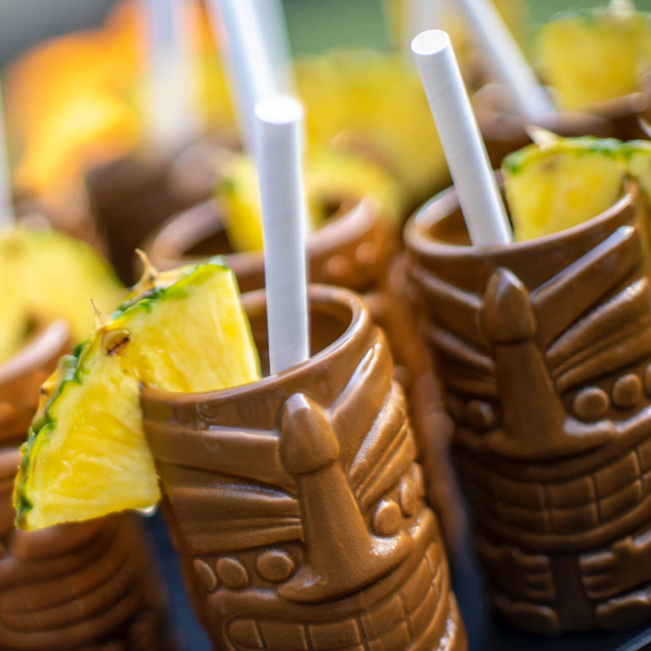 Pineapple drink offered at Loews Royal Pacific Resort