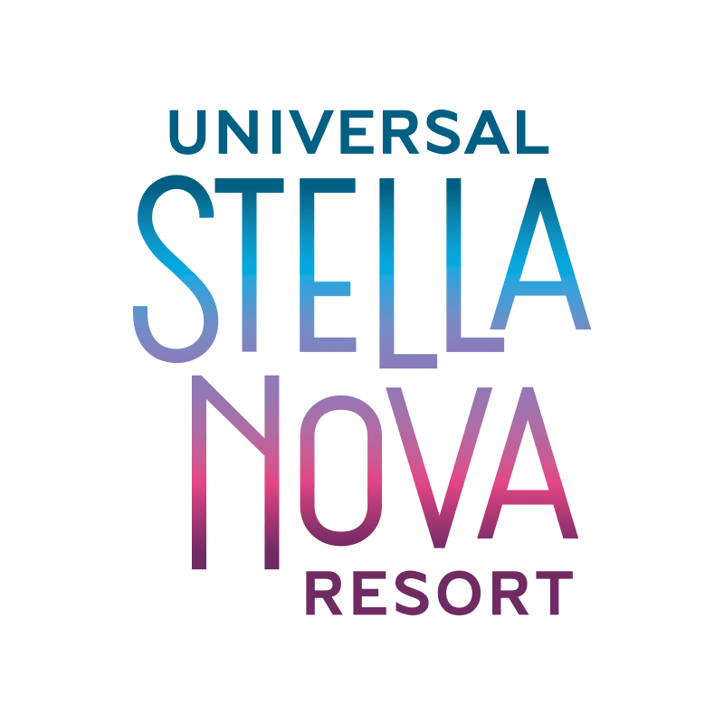 The logo for Universal Stella Nova Resort.