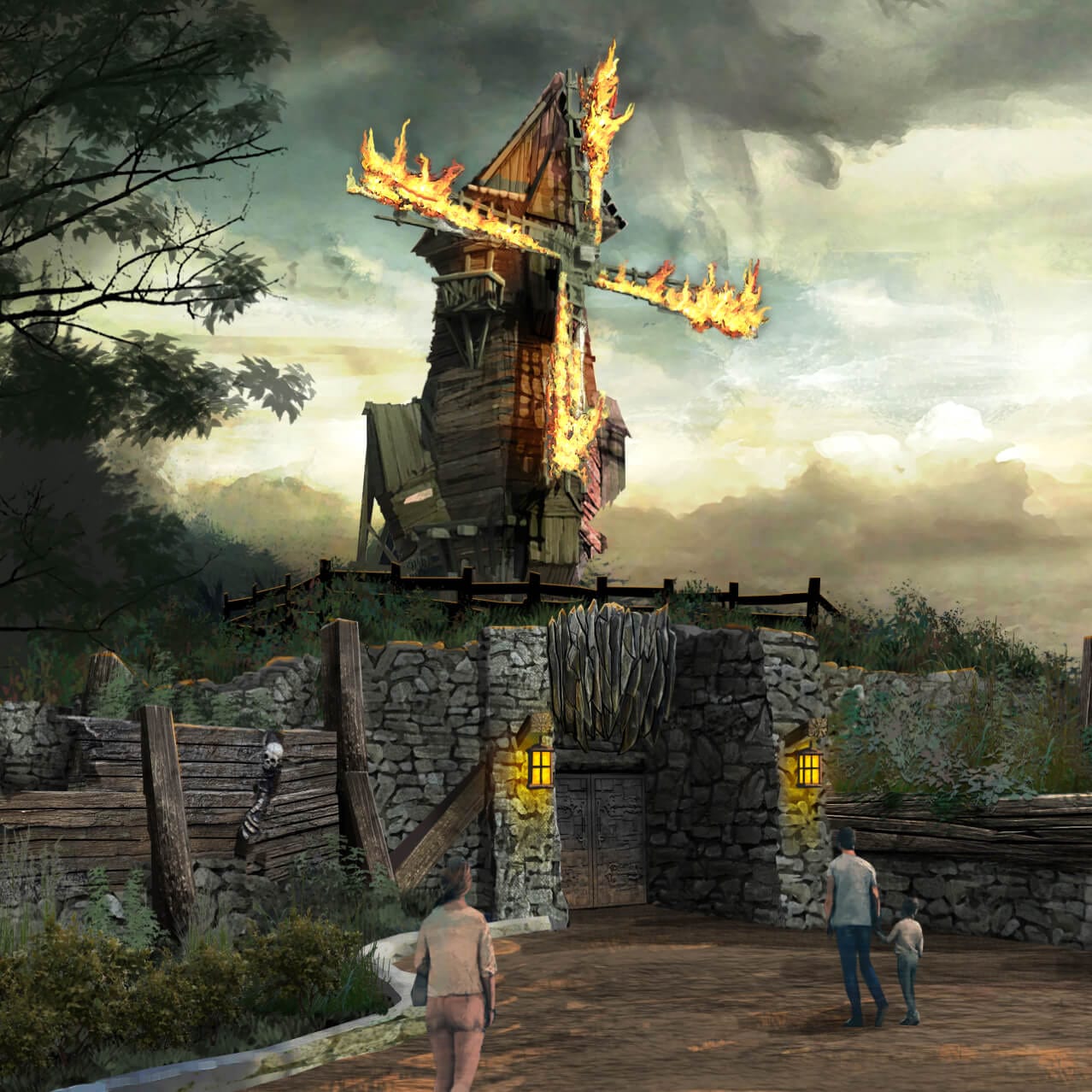 The Burning Blade Tavern Pick Up