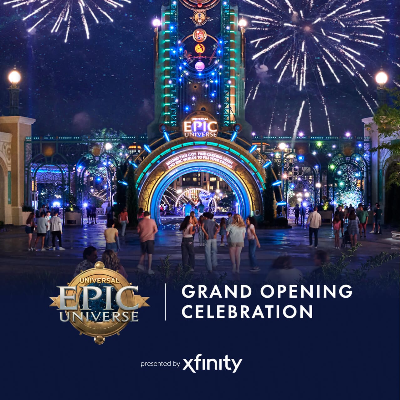 Video thumbnail for the Universal Epic Universe Grand Opening