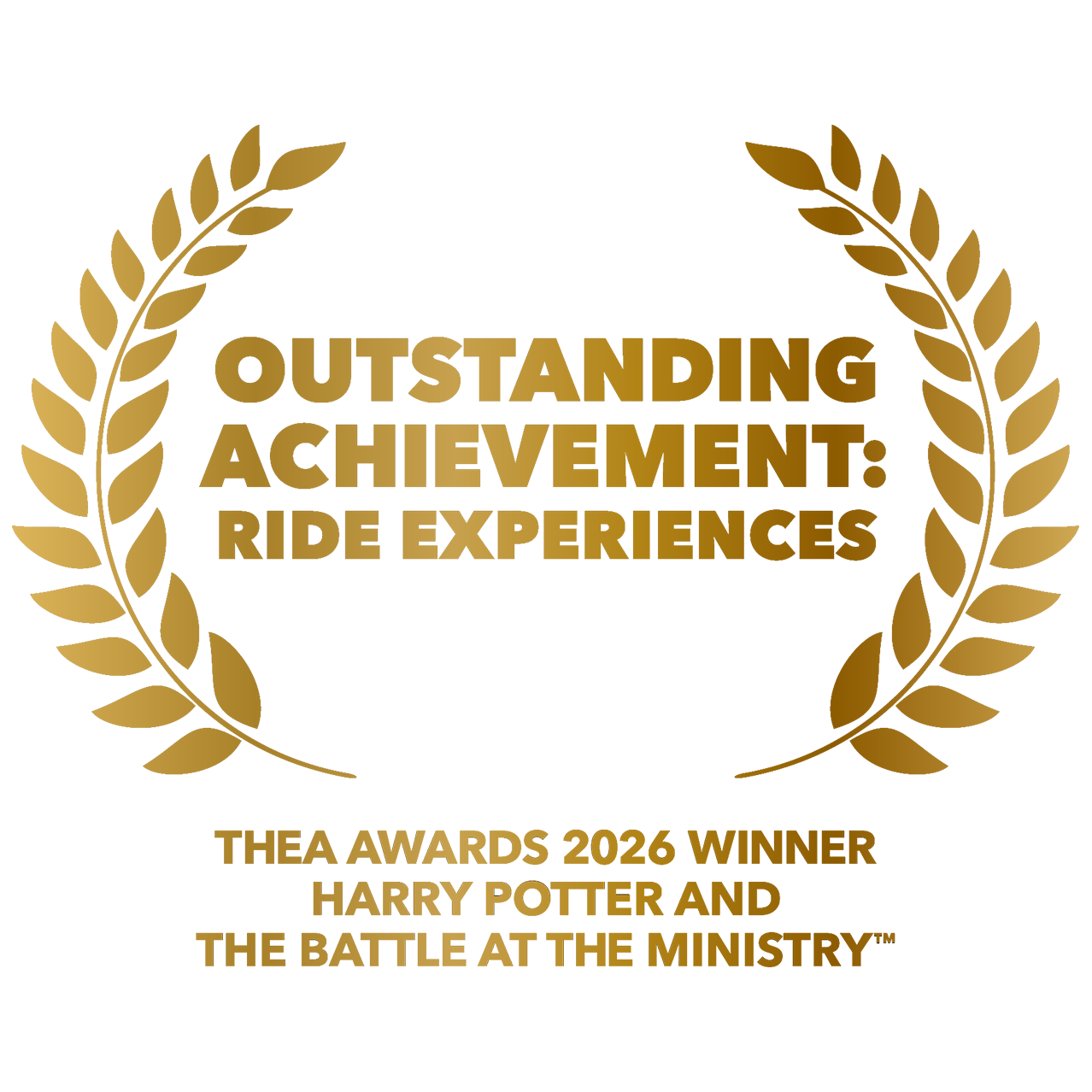 Award Laurel for THEA 2026 Outstanding Achievement: Ride Experiences