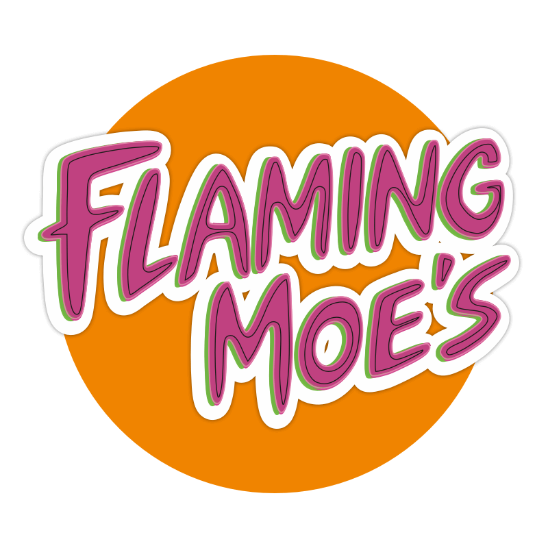 Logo of Moe’s Tavern.