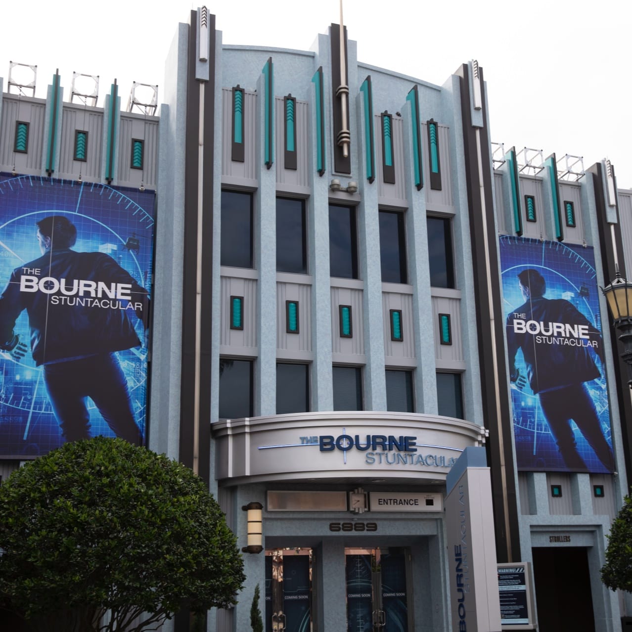 Entrance to the "Bourne Stuntacular" show