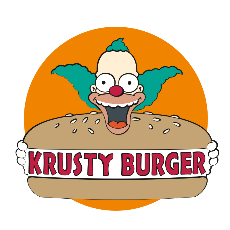 Logo for Krusty Burger.