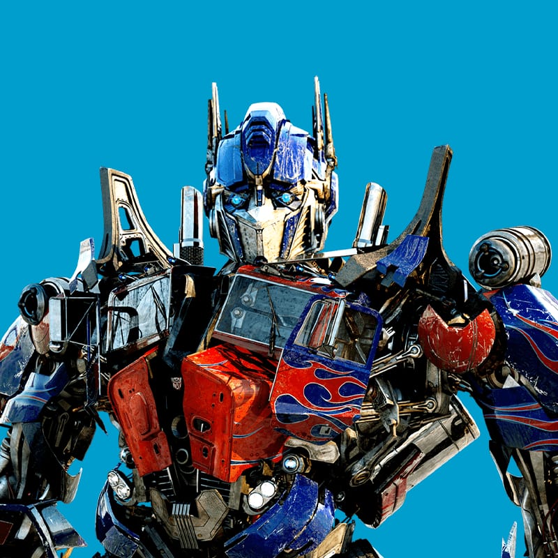 Image of Optimus Prime.