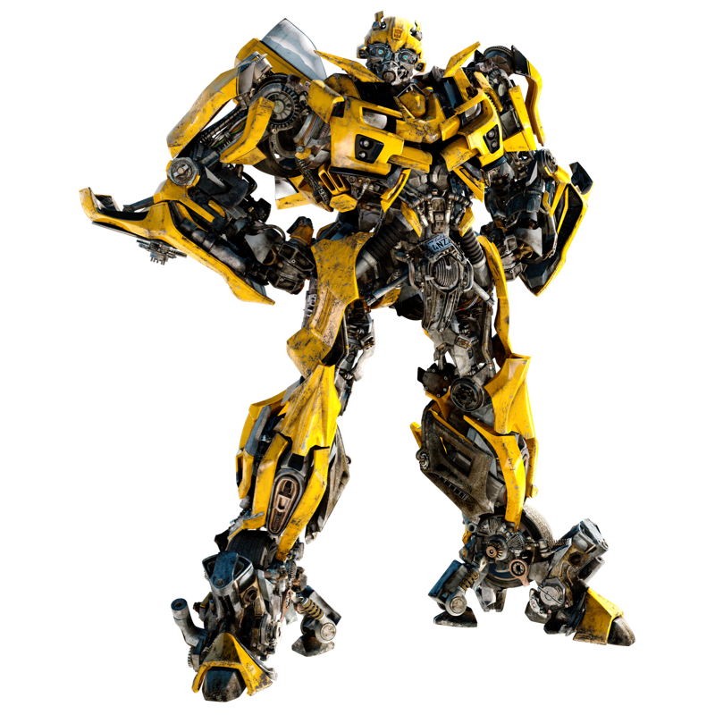 Transformer Bumble Bee character cutout