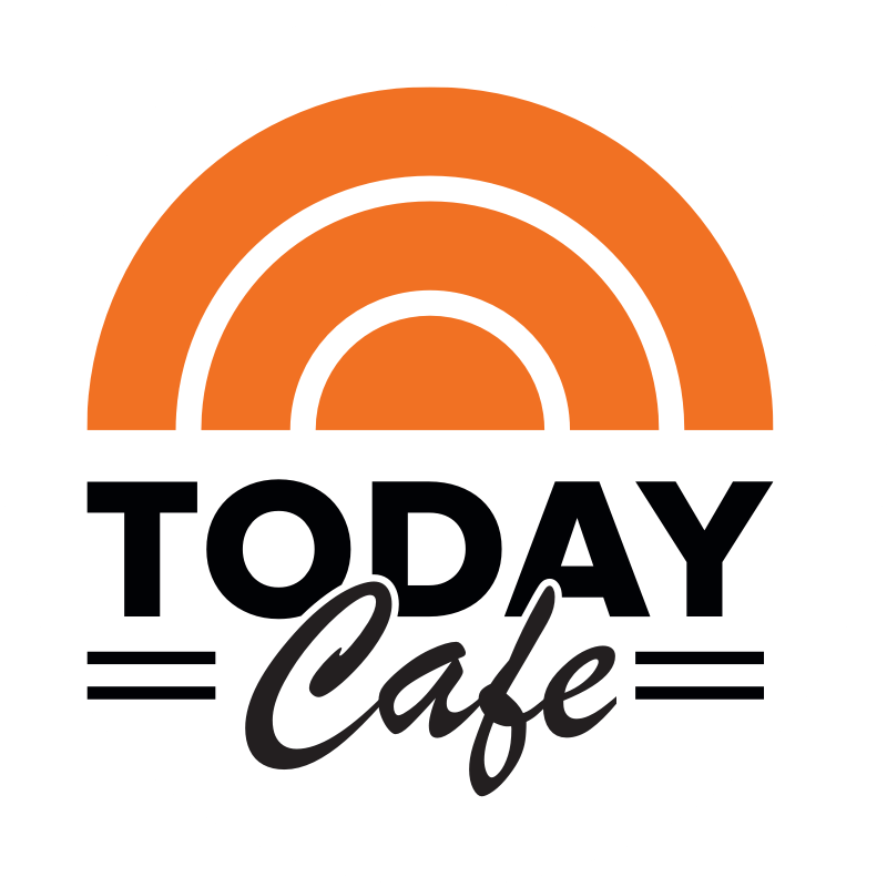 Logo of the TODAY Cafe in Universal Studios Florida.
