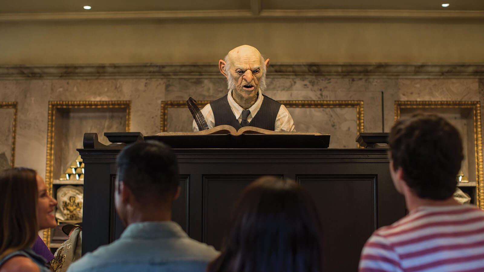 A goblin in Gringotts™ Bank