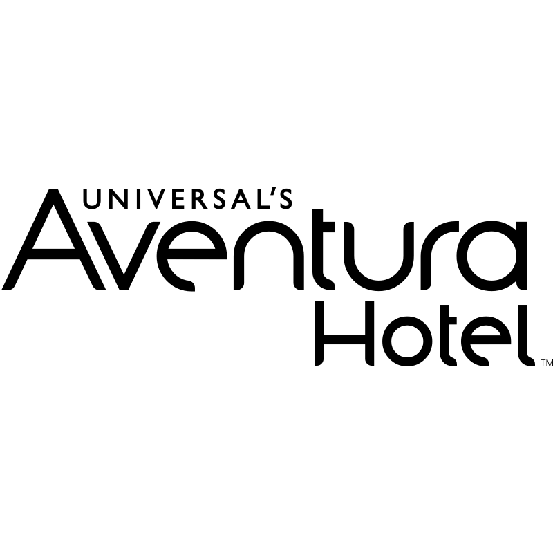  Logotipo de Universal's Aventura Hotel.
