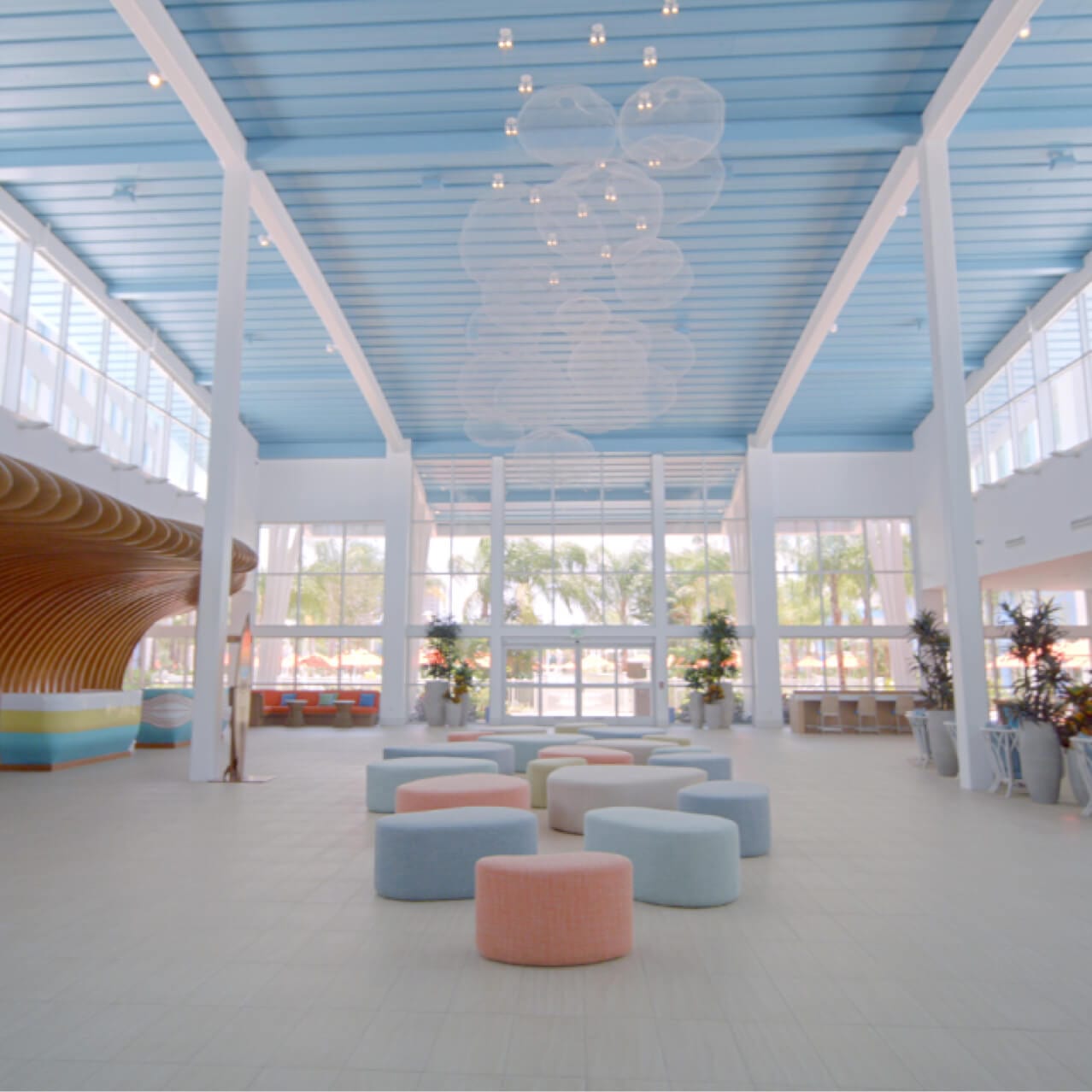 Vestíbulo del Surfside Inn and Suites