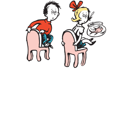 Silueta de los personajes de Dr. Seuss