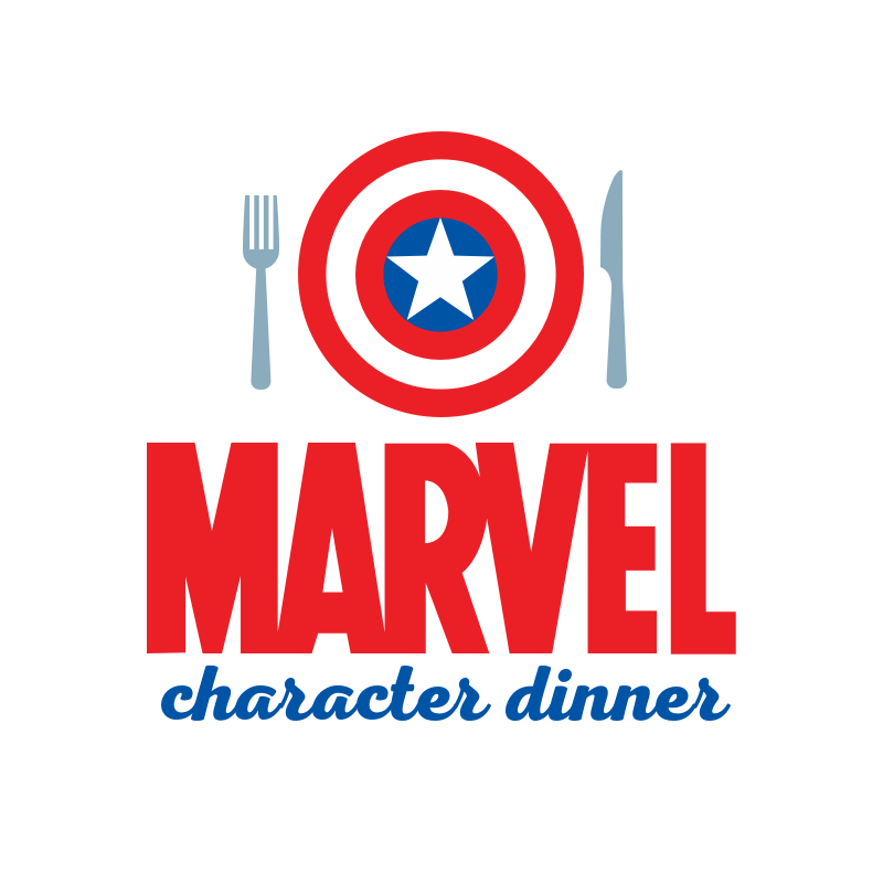 Logotipo de Marvel Character Dinner
