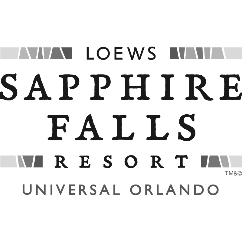 El logotipo del Loews Sapphire Falls Resort