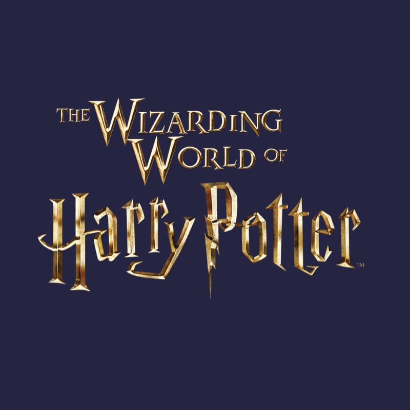 Logotipo de The Wizarding World of Harry Potter.  