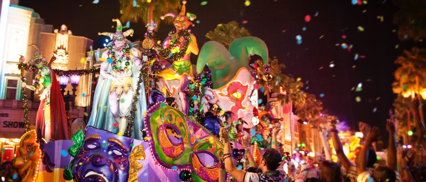 Decoraciones de Mardi Gras