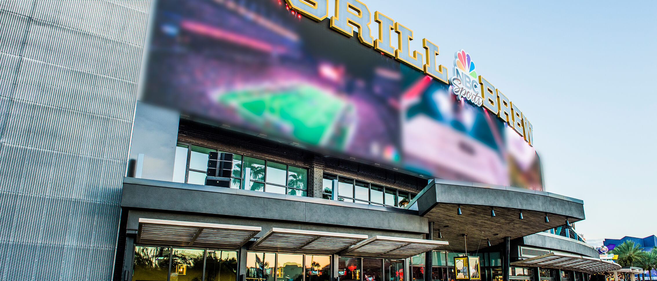 Exterior of NBC Sports Grill & Brew at Universal CityWalk