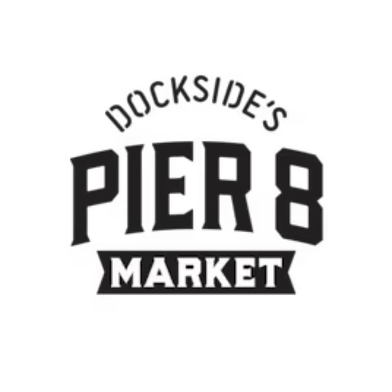 Logotipo do Dockside's Pier 8 Market