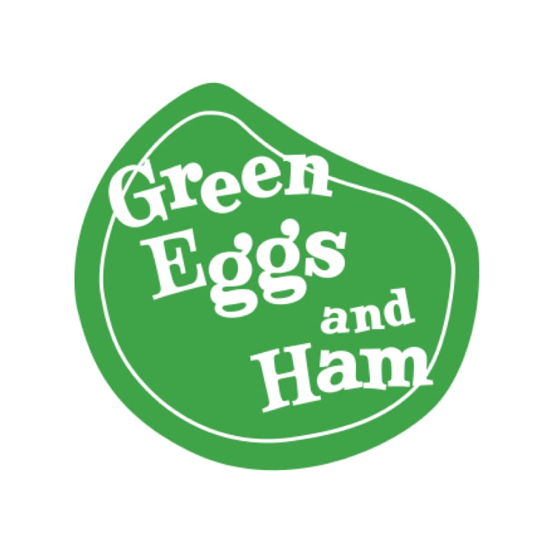 Logotipo do Green Eggs and Ham Cafe