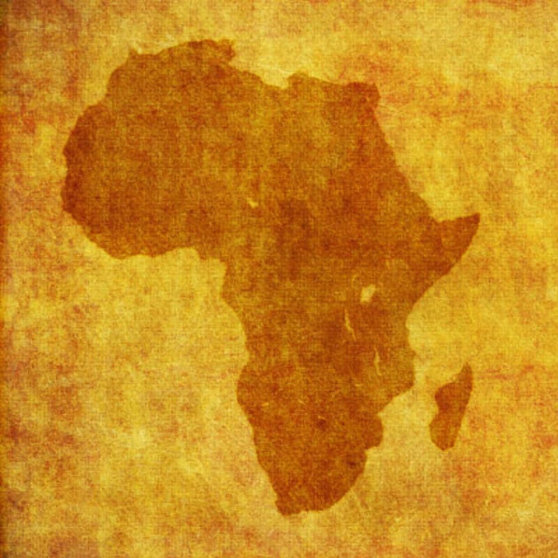Imagem 1 de Fatos rápidos sobre Force Accelatron: o contorno do continente africano.