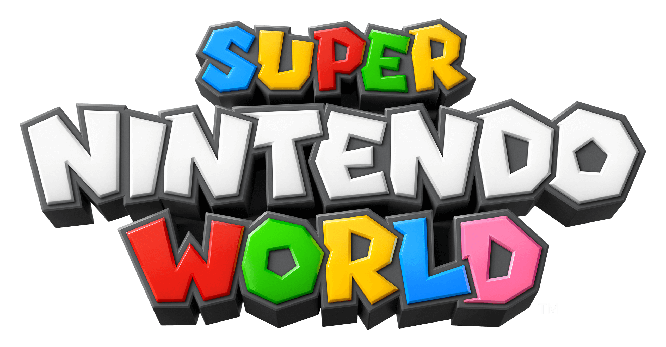 Logotipo do SUPER NINTENDO WORLD™.