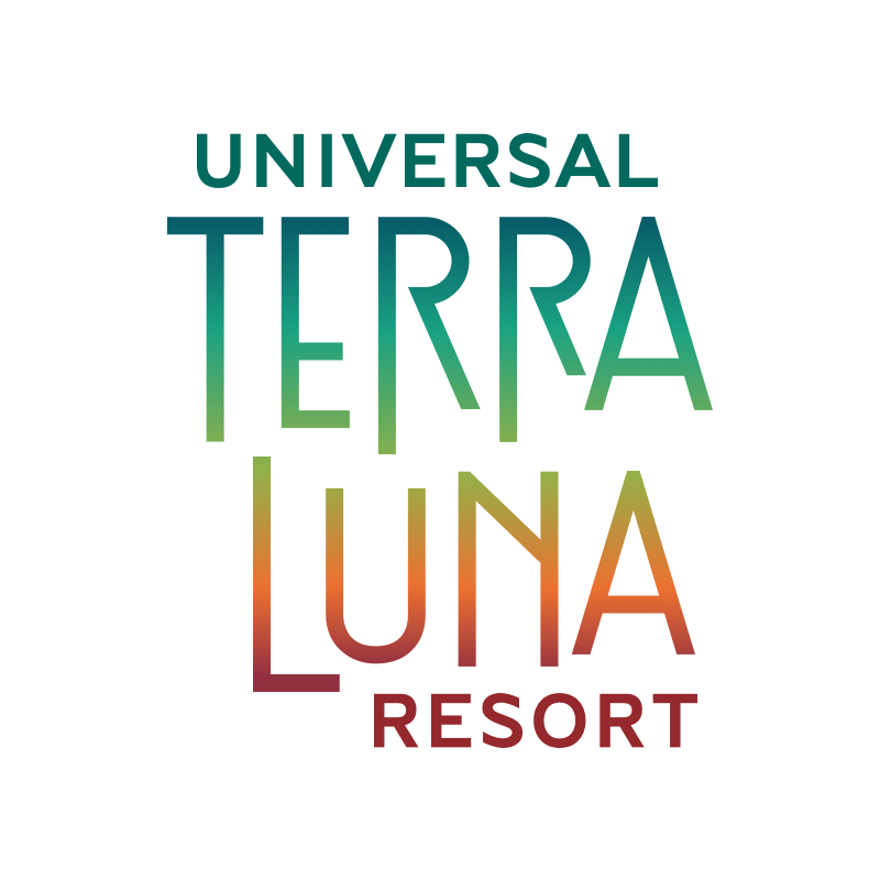 Logotipo do Universal Terra Luna Resort.