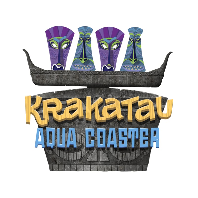 Logotipo da Krakatau Aqua Coaster.
