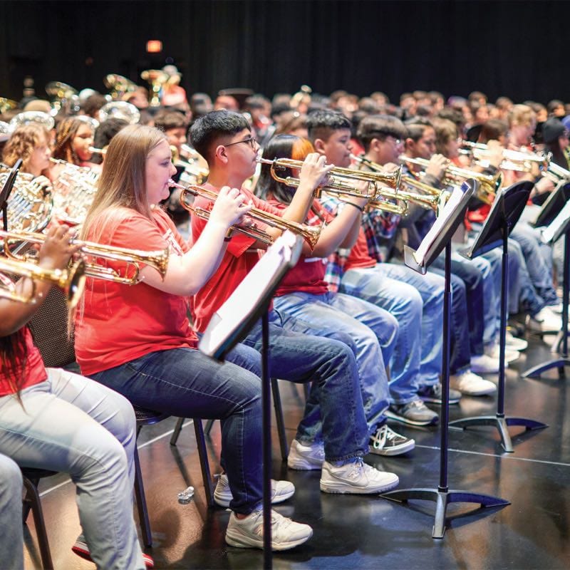 STARS program on the sound stage