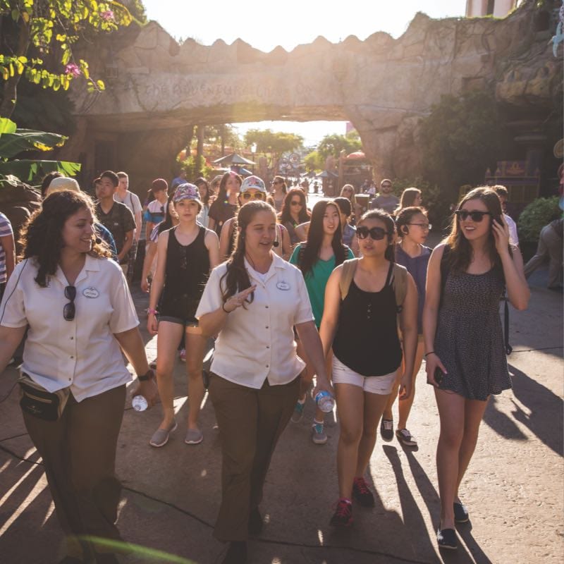 Youth education walking tours